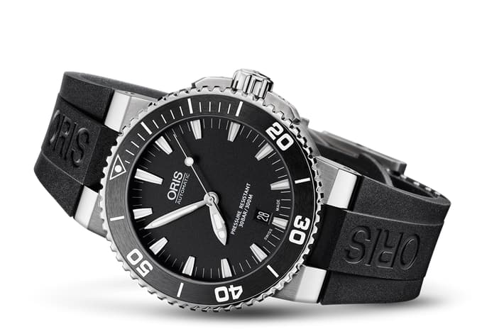 Oris black rubber strap new arrivals